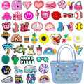 50pcs Bogg Bag Charms for Women & Girls - Cute Tote Bag Accessories