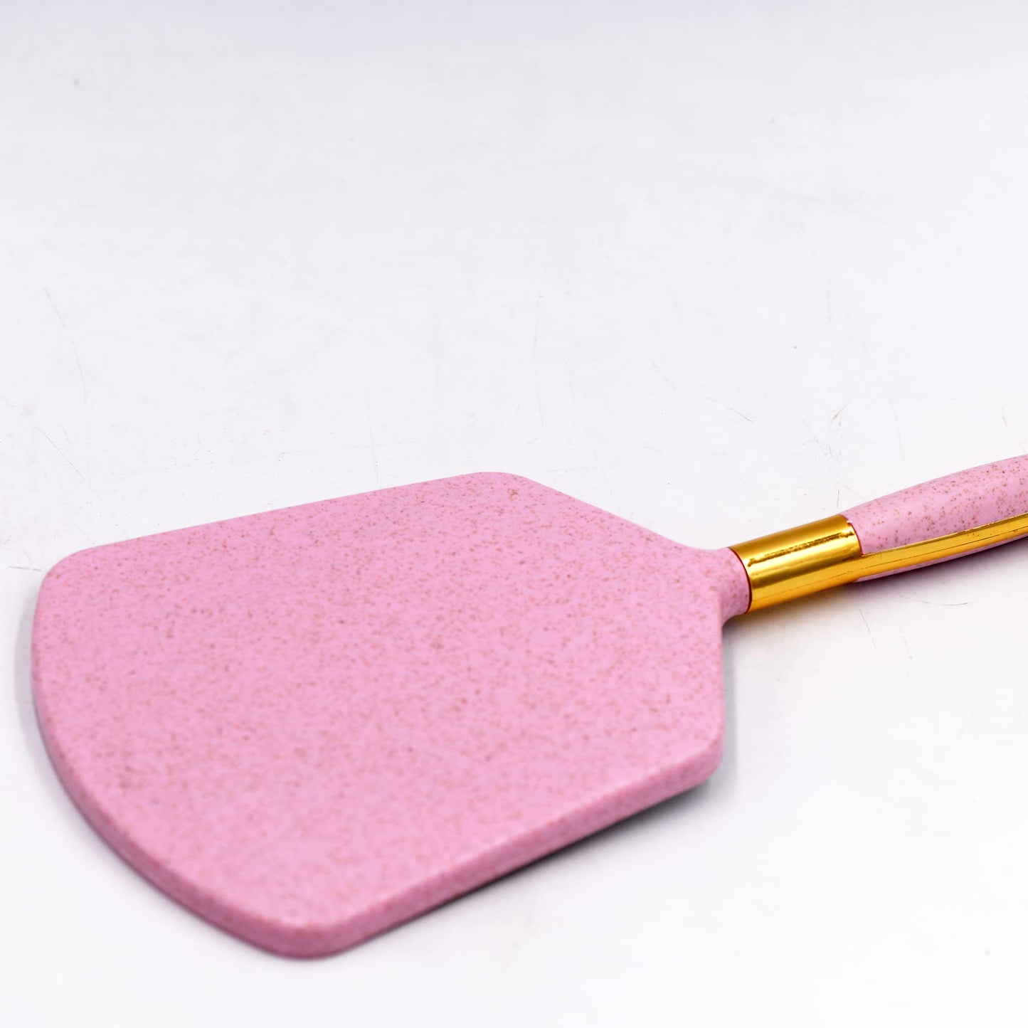 YCHMIR Handheld Mirror with Handle，Barber Hairdressing Handheld Mirrorfor for Salon (Pink)