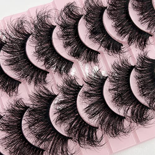 Mink Lashes 20mm Fluffy Wispy 3D False Eyelashes