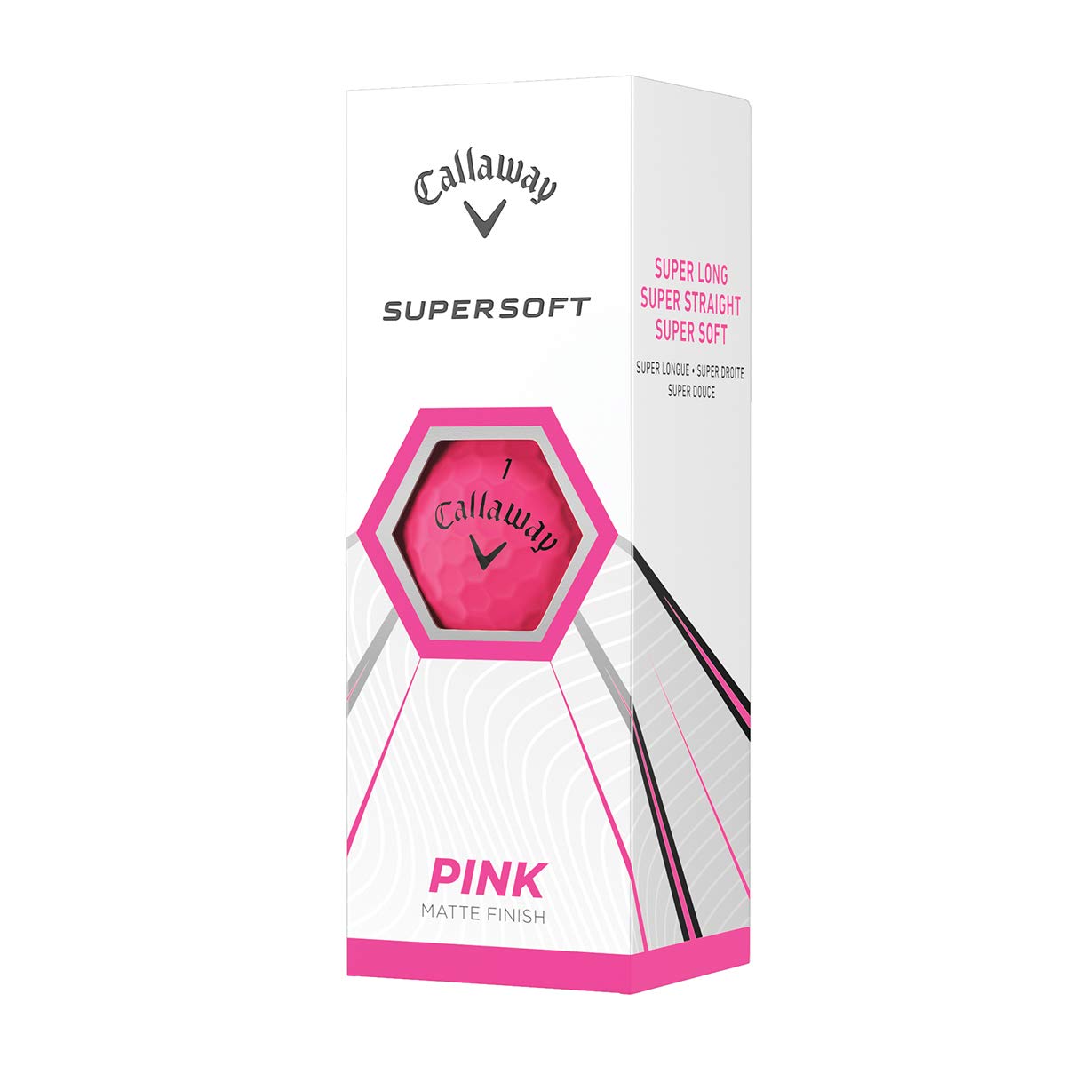 Callaway Golf Supersoft Golf Balls (2021 Version, Pink)