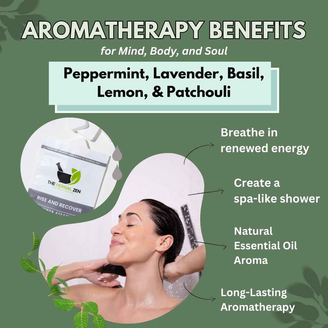 Aromatherapy Shower Steamers with Essential Oils, Made in The USA Shower Bombs, Shower Bomb Aromatherapy, Relaxing Gifts for Women, Spa Day Gifts, Birthday Gifts, Shower Bath Bombs