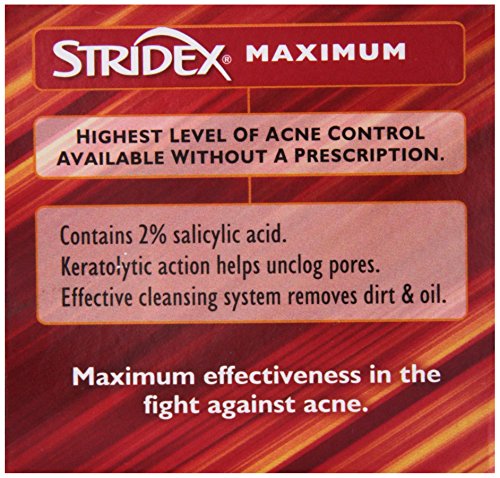 Acne Treatment Pads - Salicylic Acid 2% for Face, Alcohol-Free, 55 Count
