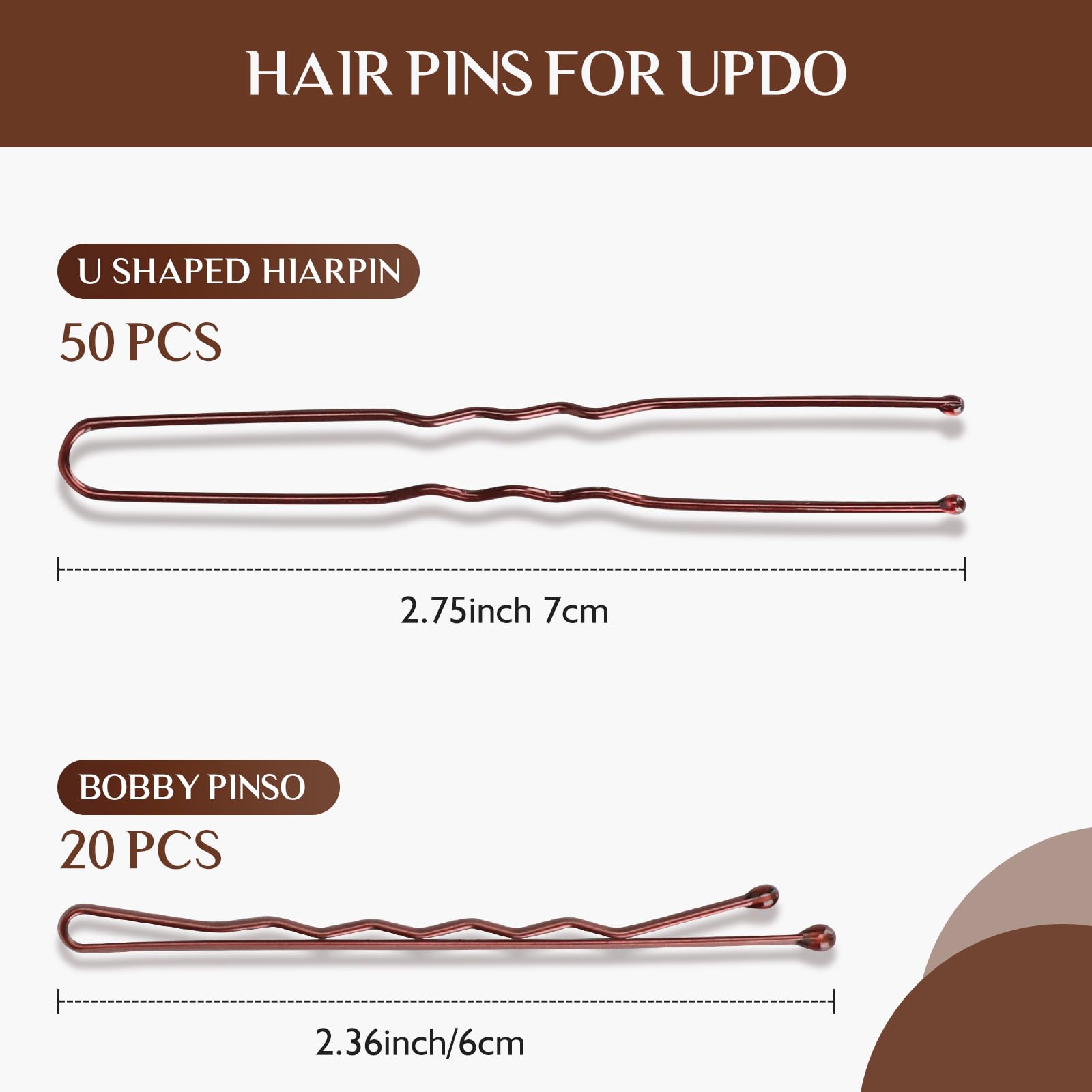 YGQQOY Hair Sponge for Updo,Hair Filler, Hair Donuts for Updos,Volume Hair Bumps Tool, Hair Padding,Dark Brown