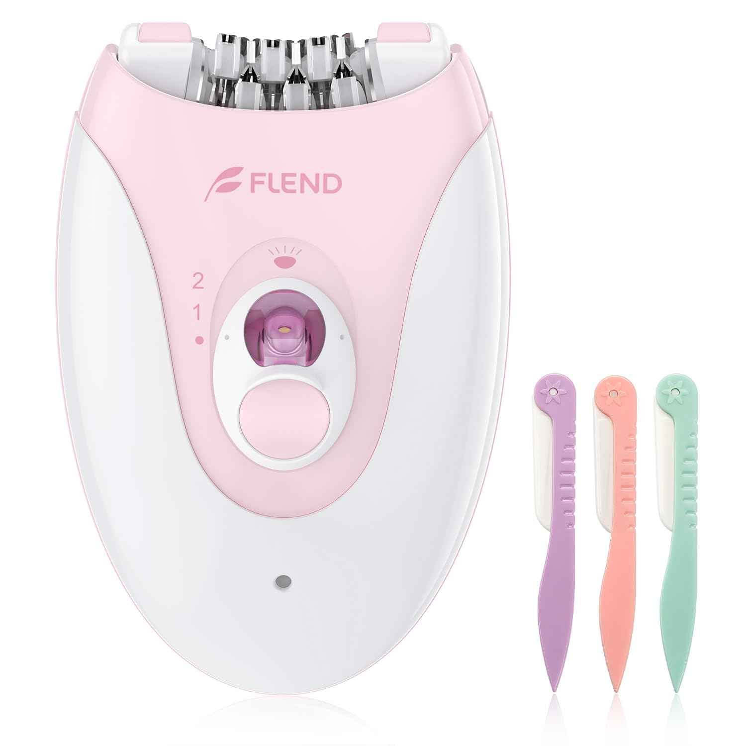 Epilator,Epilator for Women Facial Hair Removal Rechargeable,2 Speeds Hair Removal,Hair Removal Device with 36 Tweezers,Hair Removal for Women Legs/Face/Bikini/Arms,Womens Electric Shaver Smooth Skin