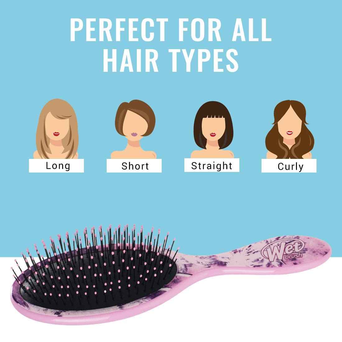 Wet Brush Original Detangler Liquid Tropics Brush - Palm Trees 1 Pc