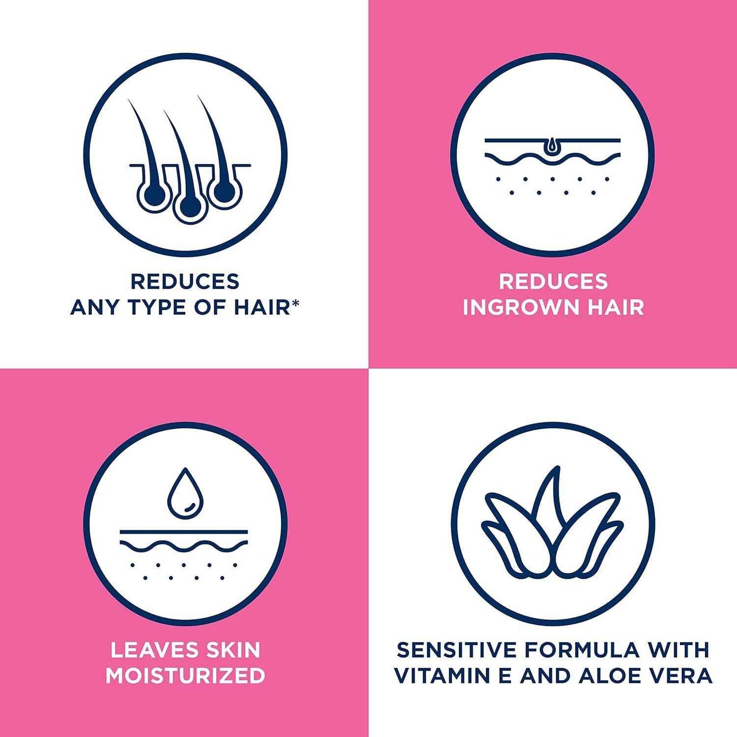 Fast Acting Gel Cream Hair Remover Veet Hair Remover Women 6.78 oz (Pack of 3)