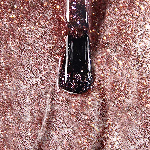 LONDONTOWN Lakur Nail Polish Rosé All Day – Nude & Brown shades, 0.4 fl oz, vegan, 21+ free