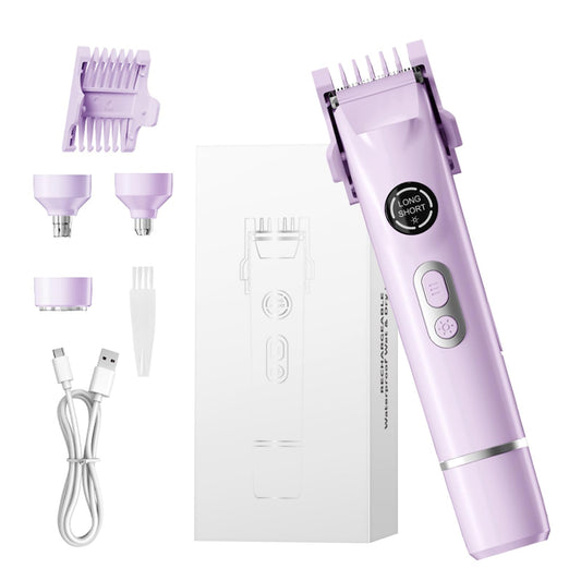 4-in-1 Waterproof Electric Bikini Trimmer & Body Hair Trimmer& Electric Razors for Shaving Woman- Rechargeable Shaver - IP7-compact for Travel