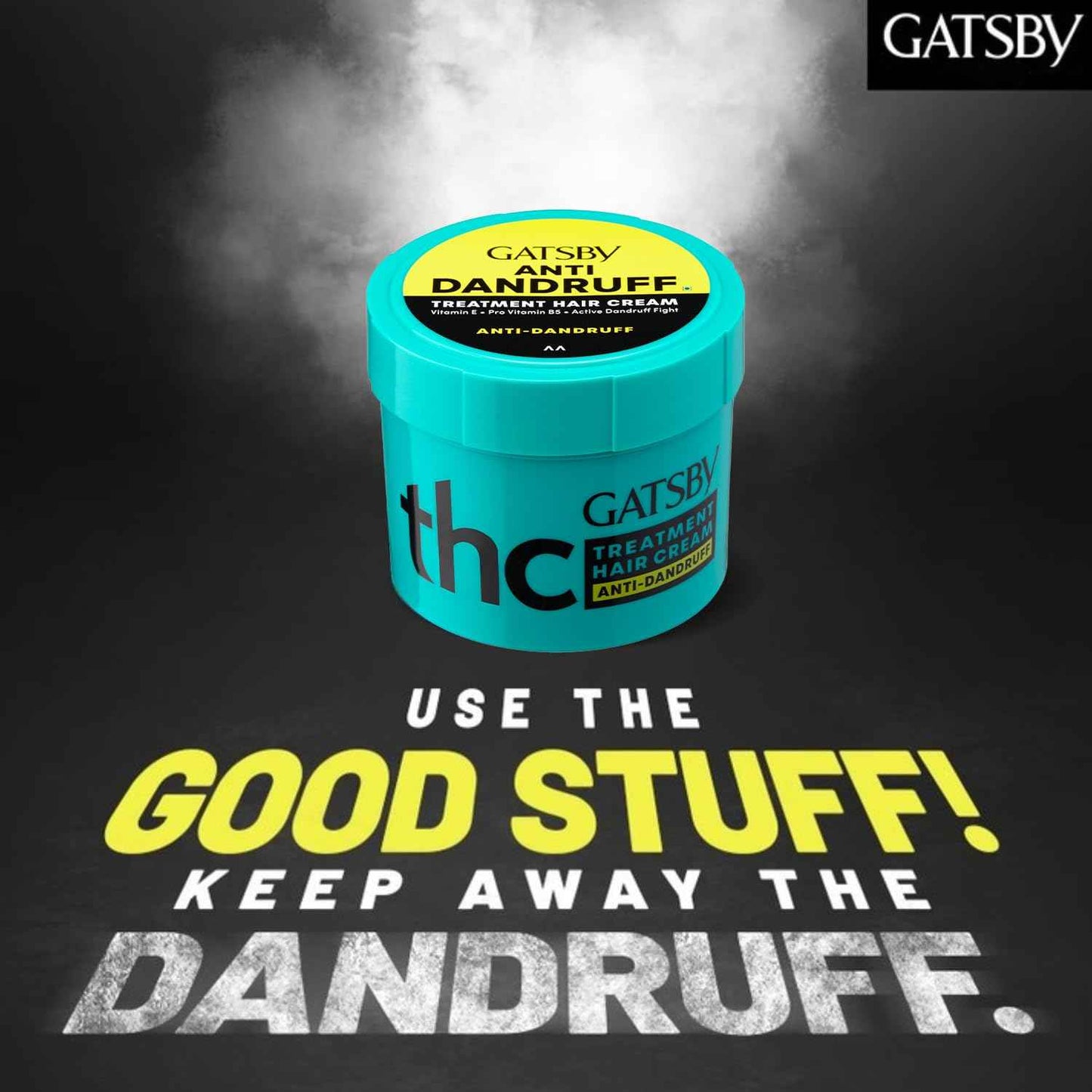Gatsby Anti Dandruff Hair Treatment Cream, 250g