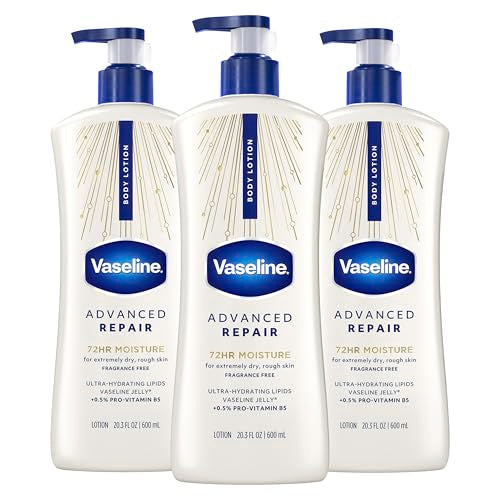 Vaseline Intensive Care Advanced Repair Body Lotion, 20.3 oz, Pack of 3