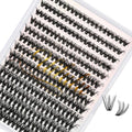 Uilulu 40D Lash Clusters - 280pc D Curl DIY Lashes 9-16mm Mix