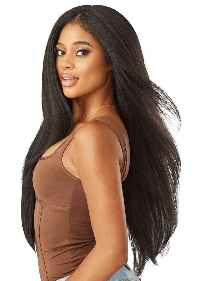 Outre Melted Hairline - Kinky Soft Edges - Kinky Soft 1 (BLACK BERRY)