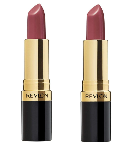 Revlon Super Lustrous Lipstick with Vitamin E and Avocado Oil, Cream Lipstick in Pink, 415 Pink in the Afternoon, 0.15 oz (Pack of 2)