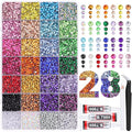 30000 Pcs Multicolor Resin Rhinestones with B7000 Glue Set