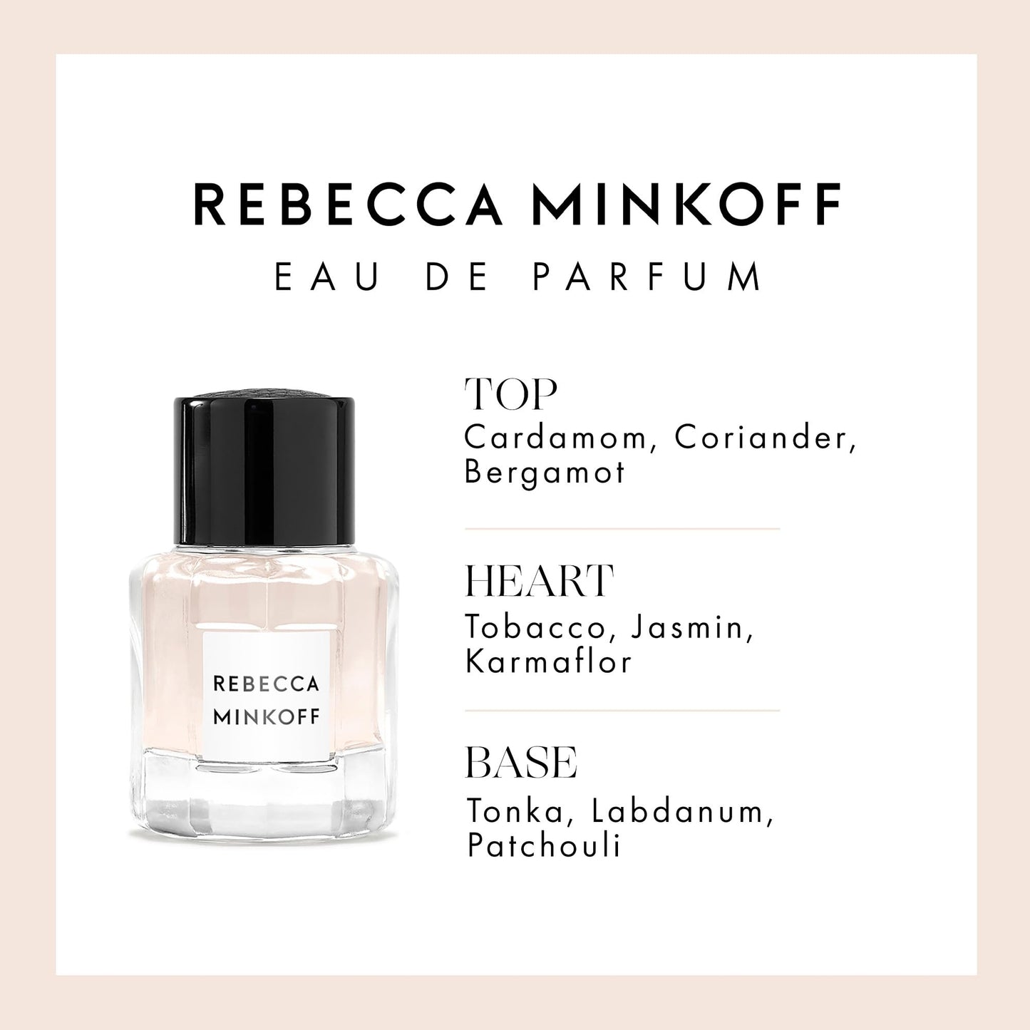 Rebecca Minkoff Eau de Parfum - Sweet, Spicy Eau de Parfum for Women - Notes of Cardamom, Jasmine, and Bergamot - Long-Lasting Fragrance - 1 oz