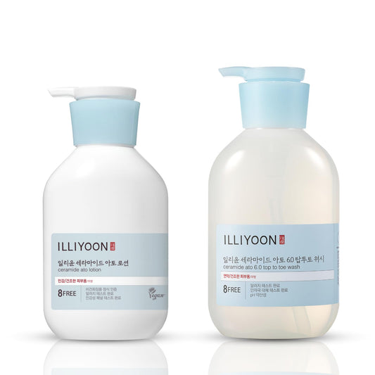 Illiyoon ATO Lotion 350ml with Top to Toe Wash