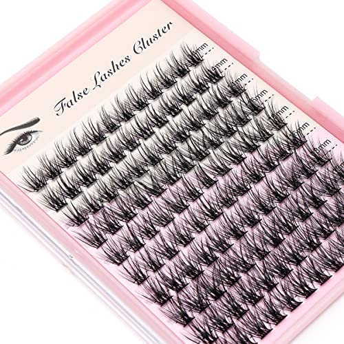 SULV Wispy Lash Clusters - Natural C Curl, DIY Eyelash Extensions