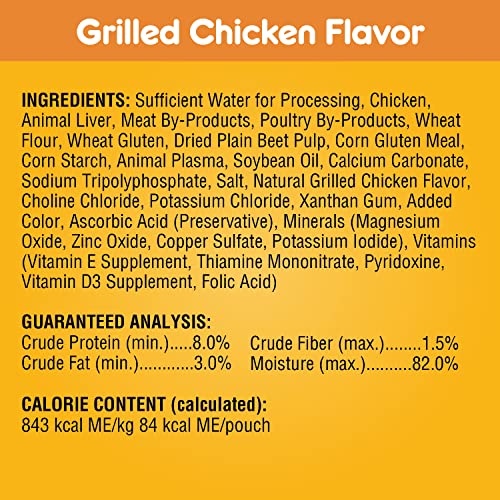 Pedigree Choice Cuts In Gravy Adult Soft Wet Dog Food 8-Count Variety Pack, 3.5 oz. Pouches (Pack of 2)