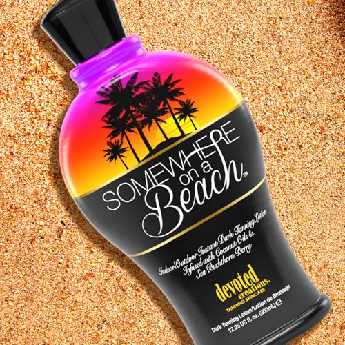 Somewhere on a Beach Instant Dark Tanning Lotion 12.25 oz