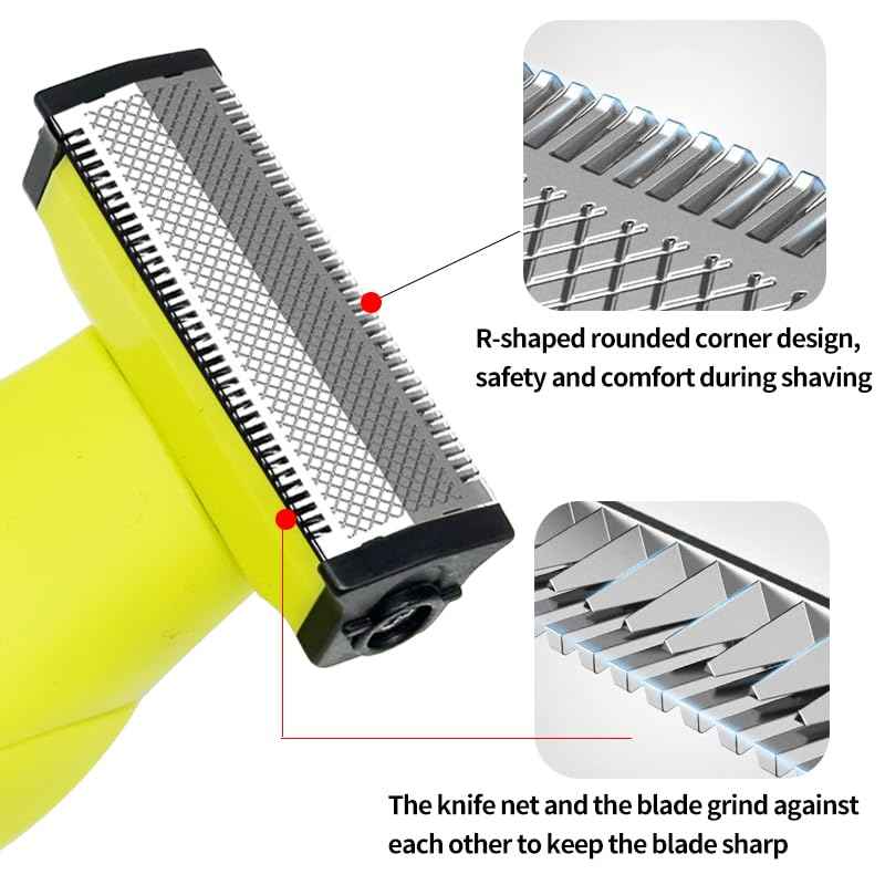 2025Beard & Body Hair Trimmer for Men [All-in-One] USB-C Fast Charging, Adjustable Comb,Groin & Ball Hair Painless Electric Shaver, Travel Razors, Dry Cordless Foil Shavers Low Noise