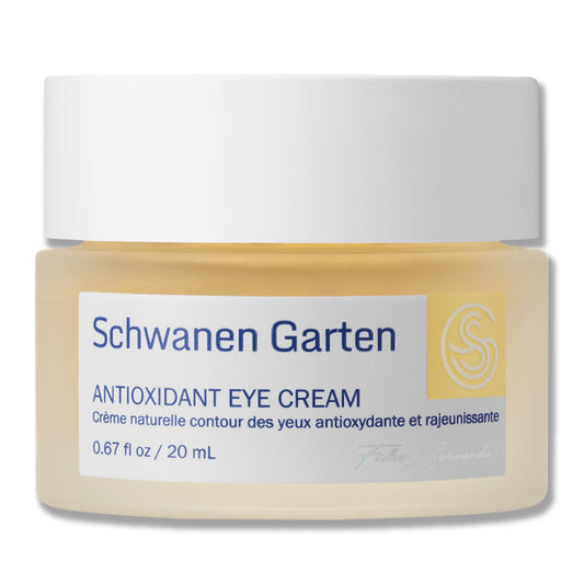 Schwanen Garten Antioxidant Eye Cream 0.67oz / 20ml - Eye Wrinkles Solution, Non-greasy Gel Cream, Organically grown & Handpicked ingredients, Korean Skin Care