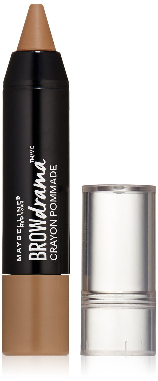 Maybelline New York Brow Drama Pomade Crayon, Blonde, 0.04 oz.