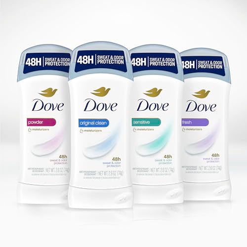 Dove Invisible Solid Antiperspirant Deodorant Stick 2.6 oz 2-Pack for Women