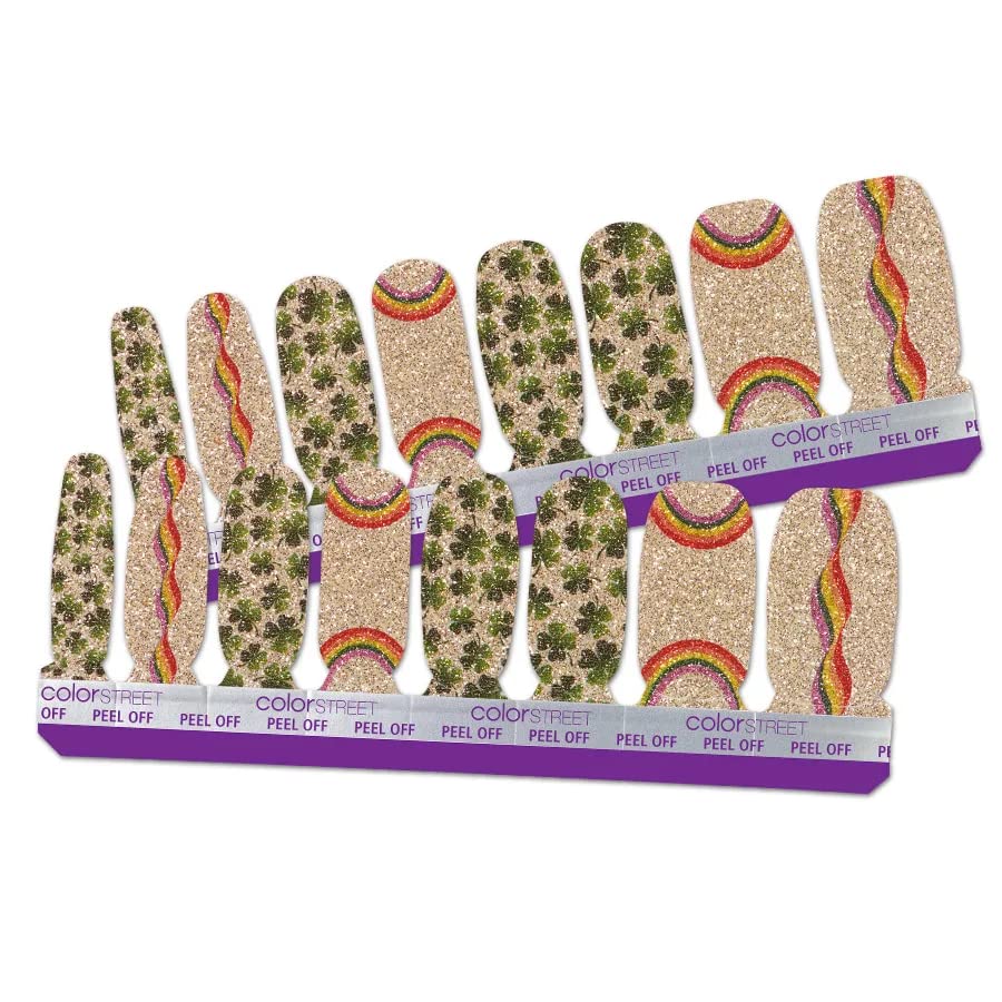 Clover the Top - Color Street Nail Strips (St. Patricks Day), FDG395