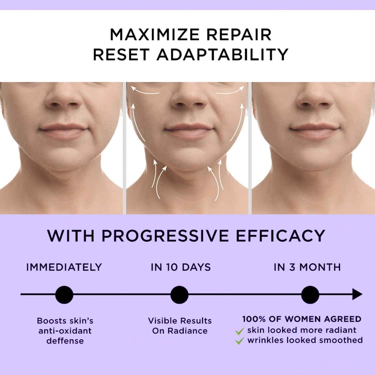 DERPHEA Neck Cream For Tightening And Firming: Advanced Neck Tightening Cream - Tighten And Lift Neck Cream For Wrinkle & Fine lines - Loose & Sagging Skin On Face, Neck, Chest & Decollete - 3.4 Oz