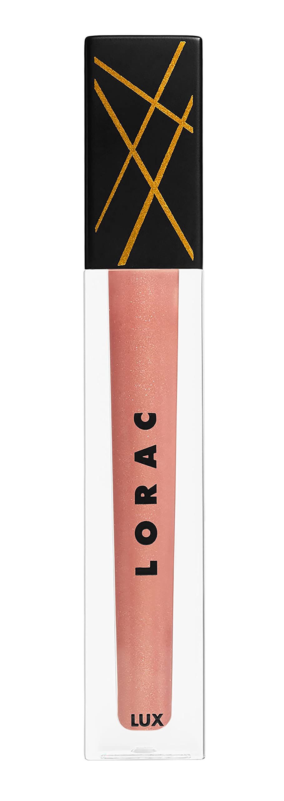 LORAC LUX Diamond Lip Gloss | Genuine Diamond Dust | Non-Sticky | Pink Sands