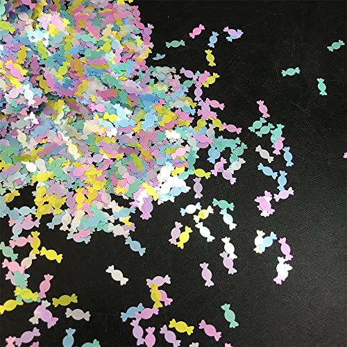 PrettyG Colorful Glitter Sequins 10g - Face Body Nail Makeup