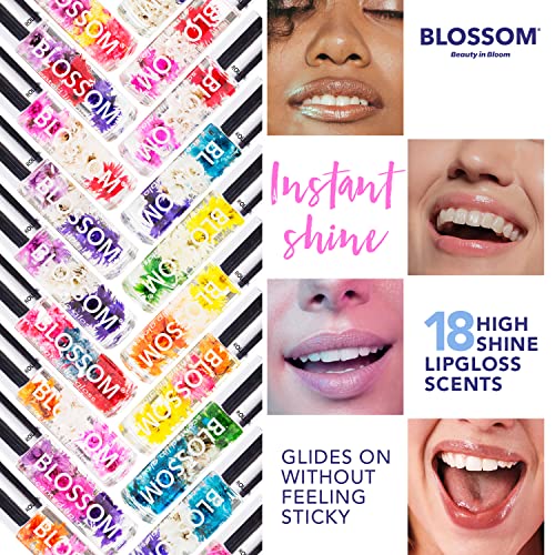 Blossom Scented Roll On Lip Gloss 2 Pack - Cherry Coconut