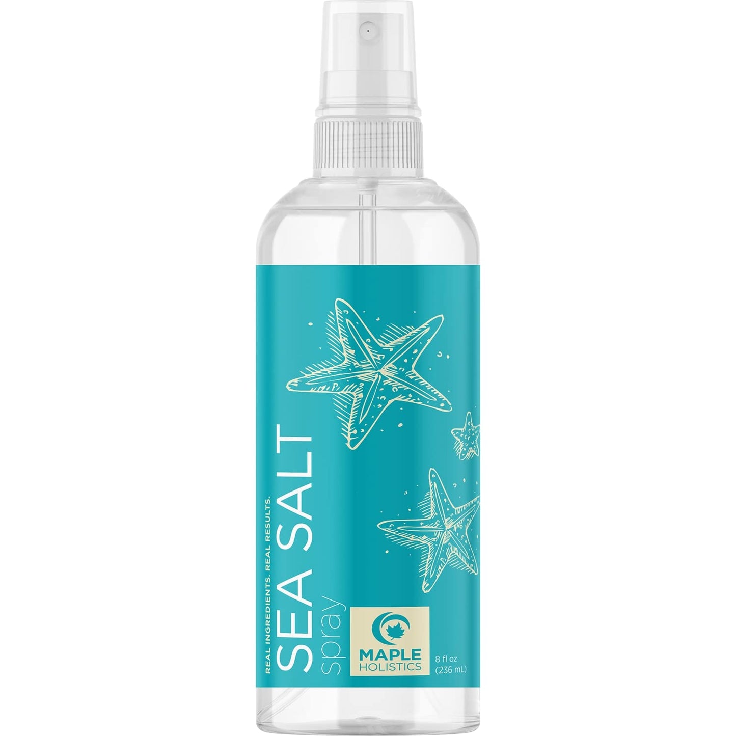 Volumizing Sea Salt Spray for Hair - Texturizing Beach Waves Spray & Hair Mist Curl Activator - Non Sticky Styling Beach Hair Spray for Men and Women with Nourishing Sea Kelp Extract and Argan Oil 8oz