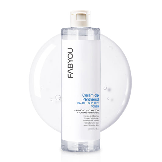 Ceramide Panthenol Barrier Support Toner 10.14 fl oz - Hydrating Facial Toner for Sensitive Skin, Barrier Repair & Soothing with 8 Types of Hyaluronic Acid, Korean Skincare