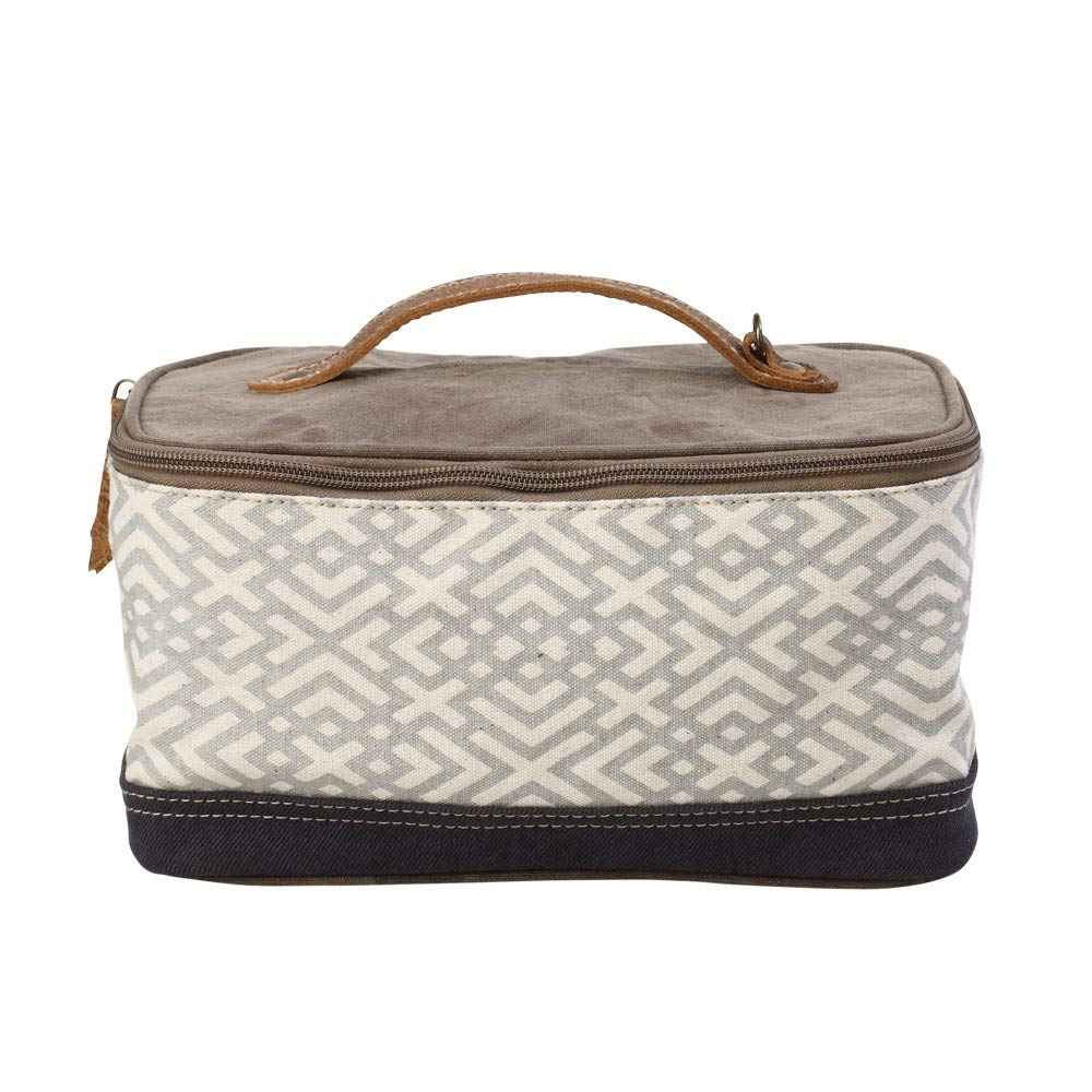Myra Bag X Design Upcycled Canvas Shaving Kit Bag S-1195
