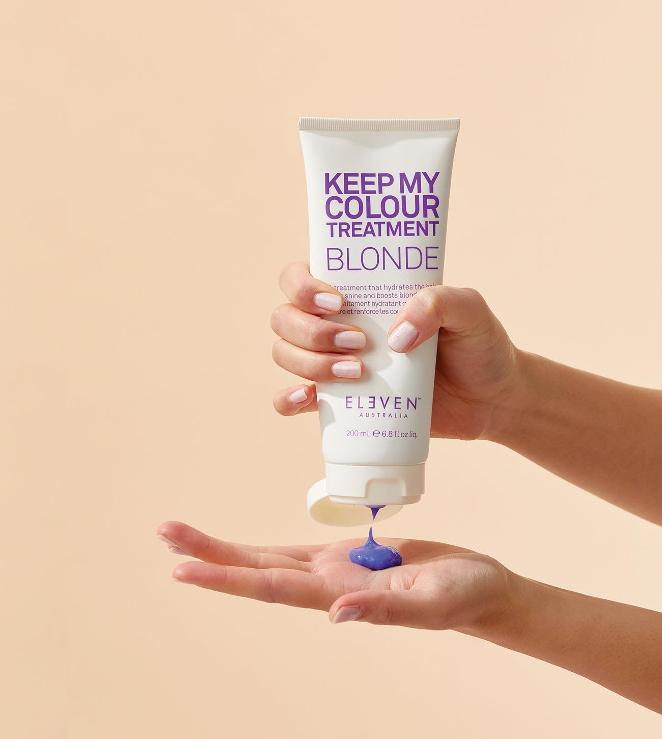 ELEVEN AUSTRALIA Keep My Colour Treatment Blonde Boost Tones While Adding Shine - 6.8 Fl Oz