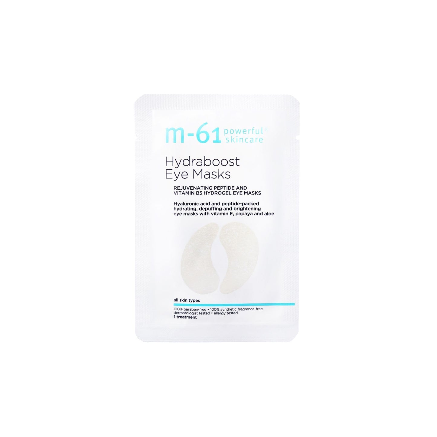 m-61 Hydraboost Eye Mask | 24-hour hydration that instantly refreshes while targeting fines lines and puffiness, 10 Treatments
