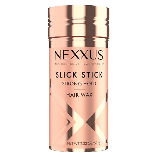 Nexxus Strong Hold 2.33oz Hair Wax Slick Stick and 3.3oz Repair & Nourish Ultra Lightweight Hair Oil Bundle