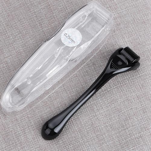 Microneedle Derma Roller 0.25mm for Hair Face Skin Home Use - Portable & Easy to Use