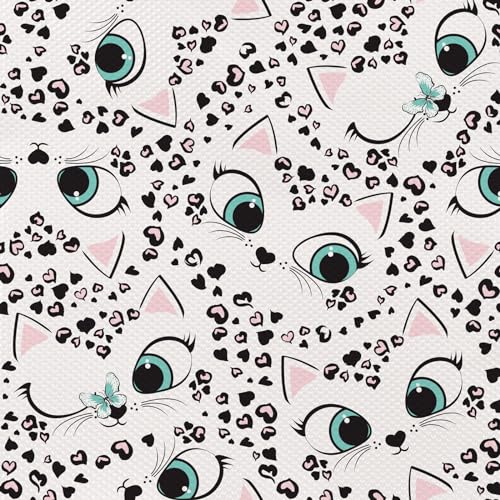 ForPro 5" Fun Meow Magic Aluminum Foil Sheets - 100 Count