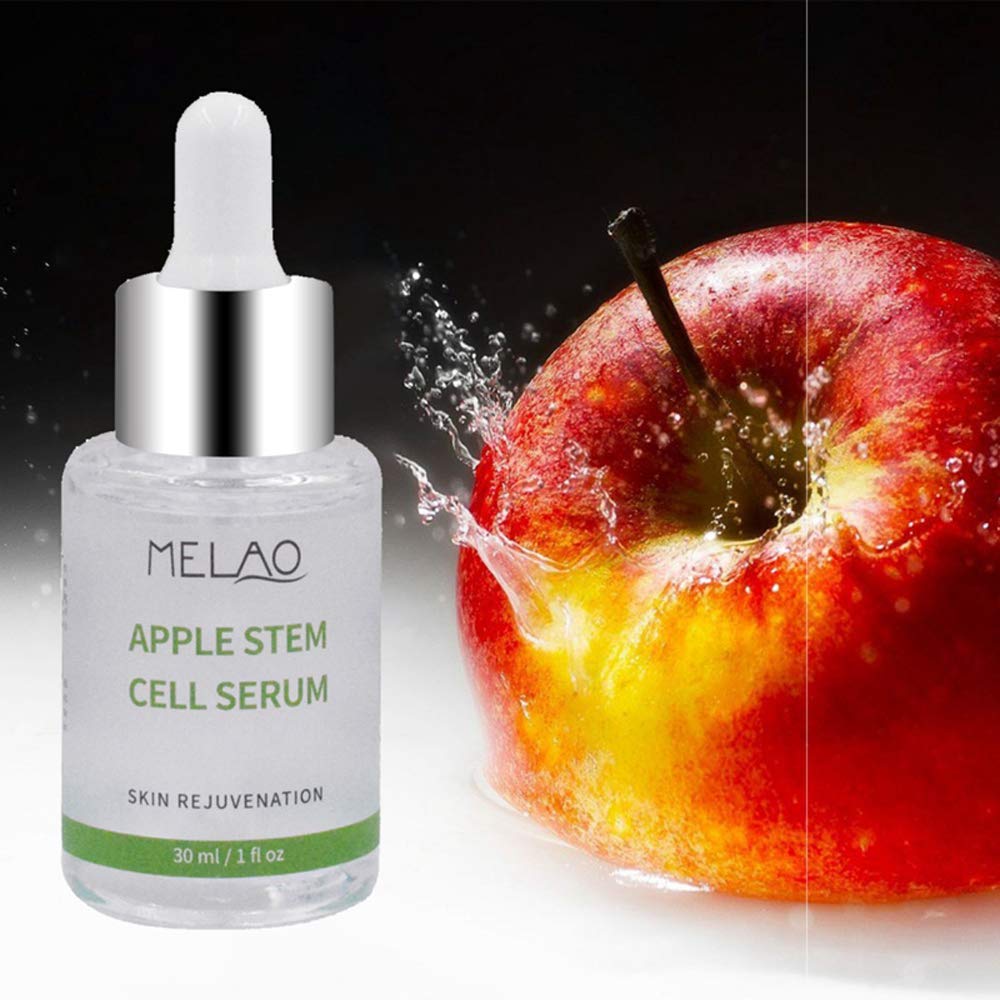 AKARY Face Skin Care Serum Apple Stem Cell Liquid for Firm Skin, Removing Acne, Cleaning Pores, Restore Skin Elasticity, Even Skin Tone, Eye Area, Fine Lines – Natural and Moisturizing