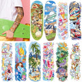 Temporary Tattoo Sleeves for Kids - 66 Sheets, Mermaid & Space