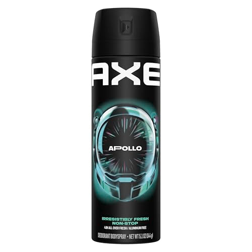 AXE Apollo Deodorant Body Spray for Men, 5.1 oz