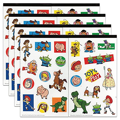 Toy Story Stickers and Temporary Tattoos Party Favors Bundle 200pc