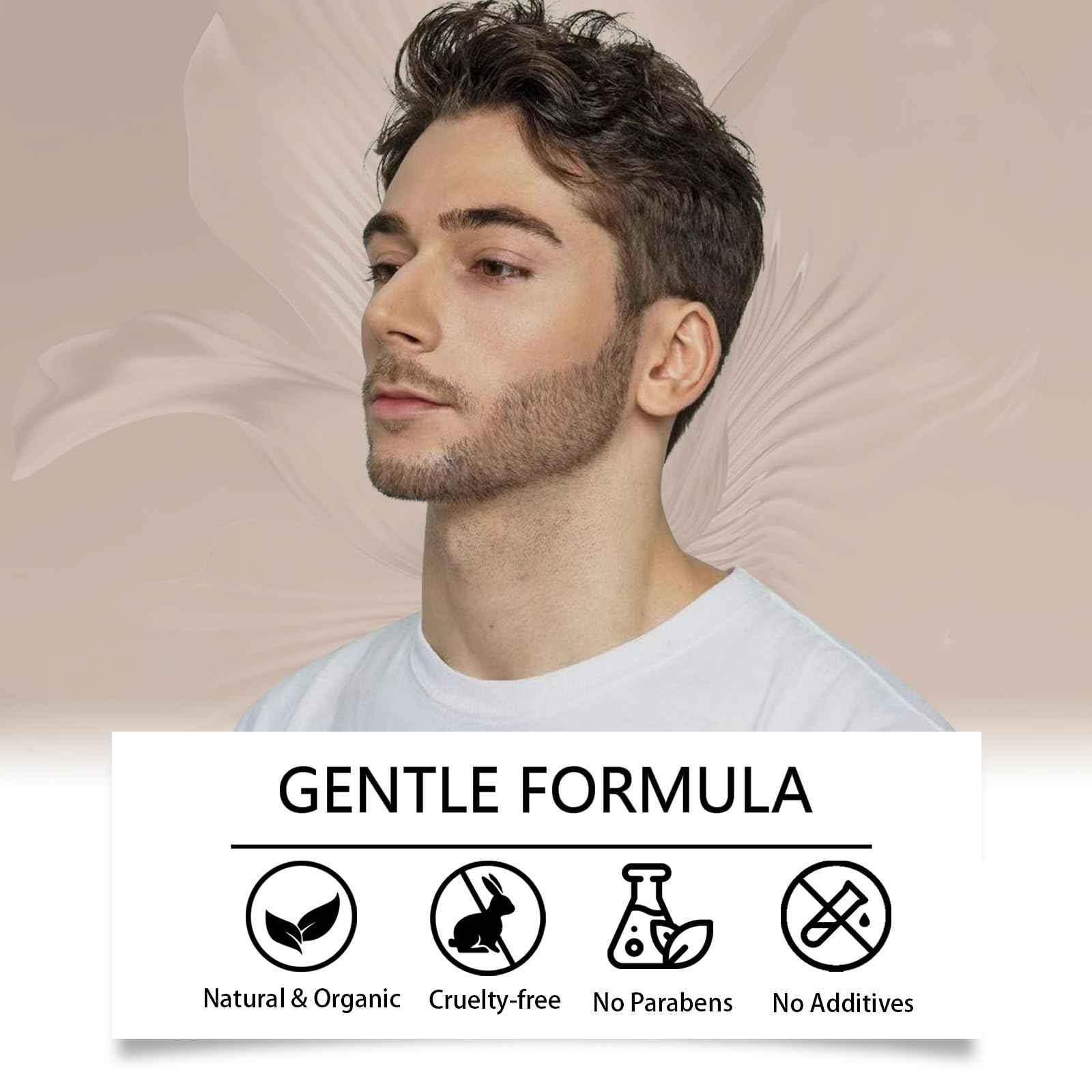 ipxkwll Cosmetics Para Barba, Bálsamo Estimulante de Barba, Ultra Potente Beard Stimulating Balm, Crema Para Barba, Moisturizes & Strengthens Beard, 100ML / 3.5OZ