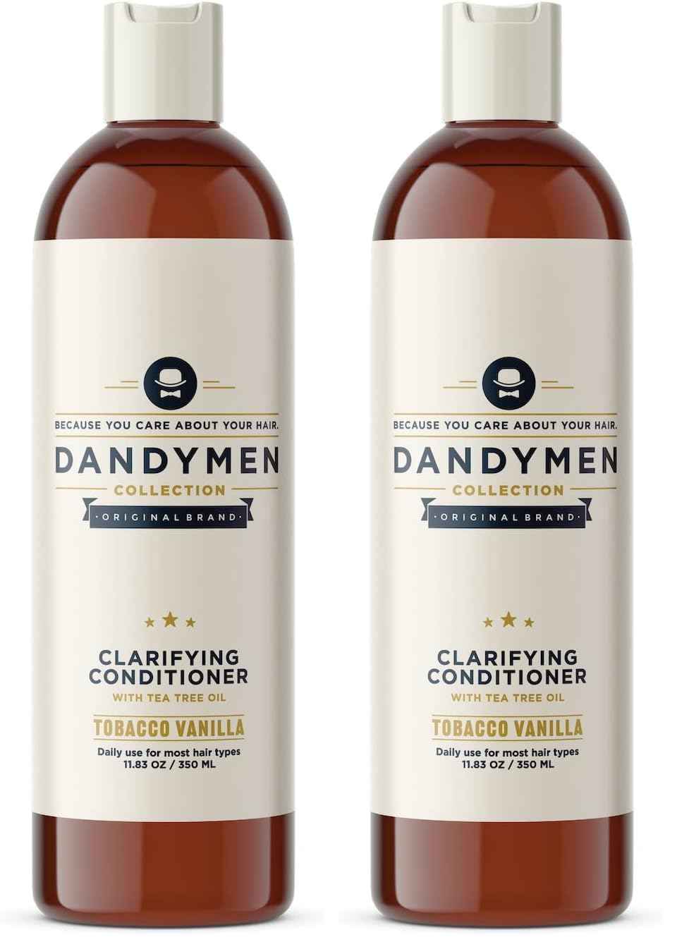 Dandymen Clarifying Conditioner with Tea Tree Oil 11.83 oz (Pack of 2)