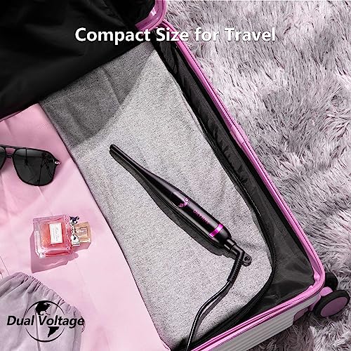 ORYNNE 3/10" Mini Flat Iron for Edges & Short Hair