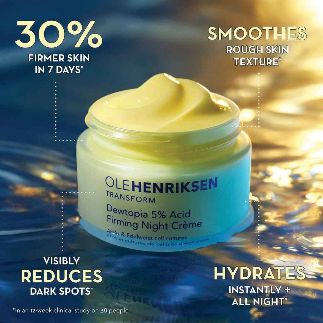OLEHENRIKSEN Dewtopia 5% AHA Firming Night Crème