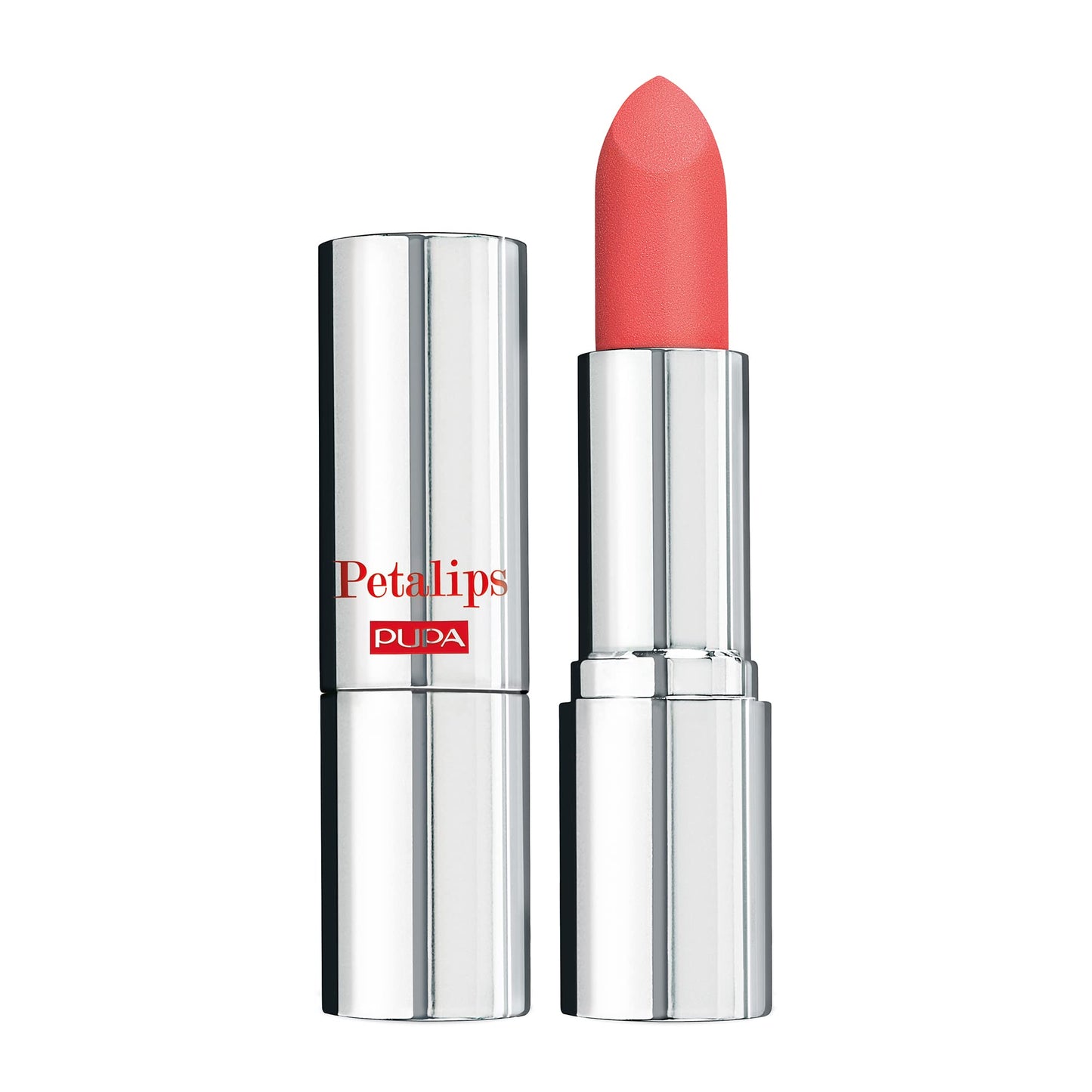 Pupa Milano Petalips Soft Matt Lipstick - Lightweight And Imperceptible - Provides Color With Buildable Intensity - Combines Comfort Of A Balm With A Matte Finish - 013 Lovely Hibiscus - 0.123 Oz