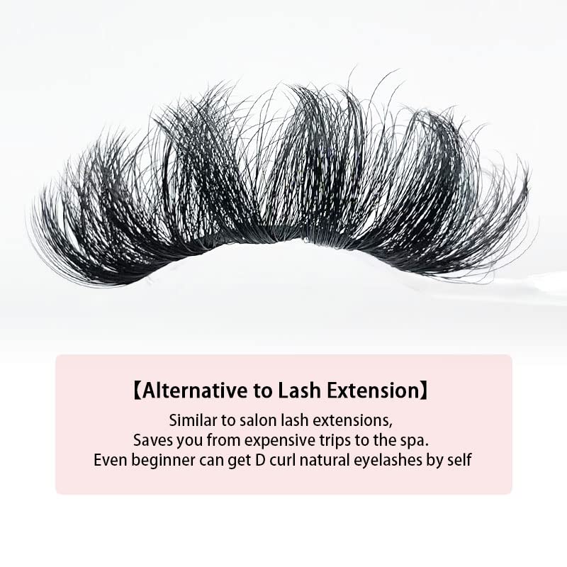 Lavishairs 5D Mink Lashes 25mm Fluffy False Eyelashes